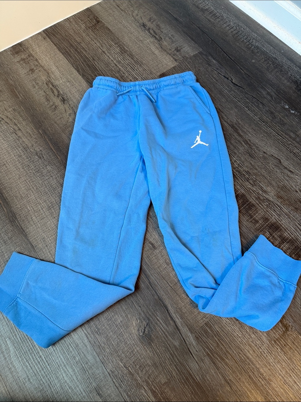 Jordan Kids Blue Fleece Jogger Pants